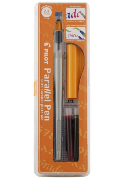 Ручка перьевая для каллиграфии "Parallel Pen"  2 4 мм картриджа Pilot FP3 24N SS