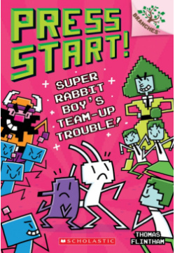 Super Rabbit Boys Team Up Trouble  Scholastic Inc 9781338568998
