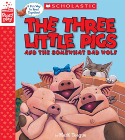 The Three Little Pigs and Somewhat Bad Wolf Scholastic Inc  9781338157741 S