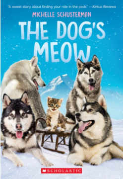 The Dogs Meow Scholastic Inc  9781338618044 When 12 year old Mina discovers an