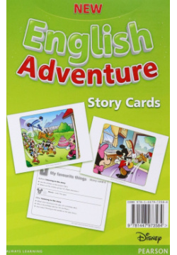 New English Adventure  Level 1 Storycards Pearson 9781447973584