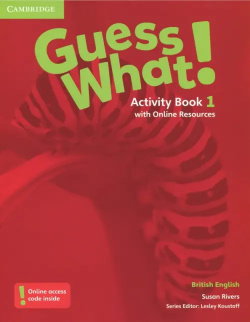 Guess What  Level 1 Activity Book with Online Resources British English Cambridge 978 107 52695 2