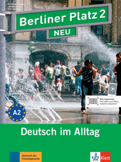 Berliner Platz 2 NEU  A2 Deutsch im Alltag Lehr und Arbeitsbuch mit Audios Videos Klett 9783126060394