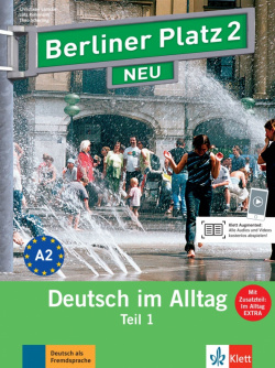 Berliner Platz 2 NEUю A2  Deutsch im Alltag Lehr und Arbeitsbuch Teil 1 mit Audios Klett 9783126060691