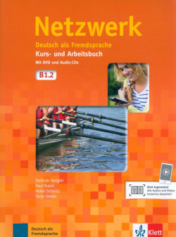 Netzwerk B1 2  Kurs und Arbeitsbuch mit DVD Audio CDs Klett 9783126050050