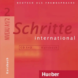 Schritte international 2  Audio CDs zum Kursbuch Deutsch als Fremdsprache Hueber Verlag 9783190418527