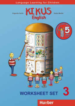 Kikus English  Worksheet Set 3 Language Learning for Children as a foreign Hueber Verlag 9783195414319