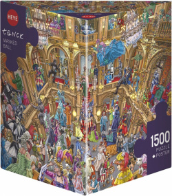 Puzzle 1500 Приключения на маскараде Heye 