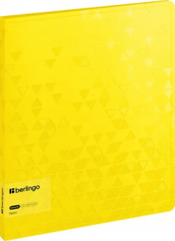 Папка с пружинным скоросшивателем Neon  желтый неон Berlingo