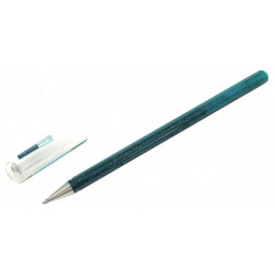 Ручка гелевая "Hybrid Dual Metallic"  цвет чернил зеленый + синий металлик Pentel K110 DDX