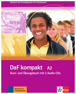 DaF kompakt A2  Deutsch als Fremdsprache fur Erwachsene Kurs und Ubungsbuch mit 2 Audio CDs Klett 9783126761871