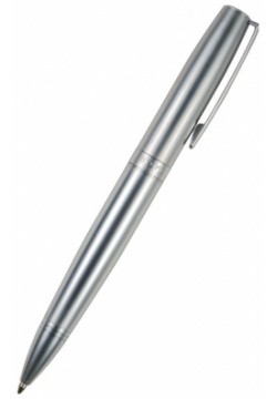 Ручка шариковая автоматическая Sorrento  синяя серебряный металлический корпус Bruno Visconti
