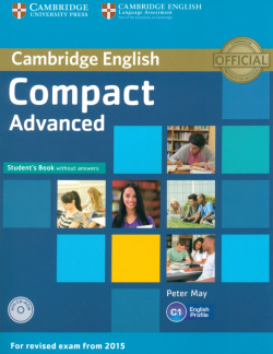 Compact  Advanced Students Book without Answers (+CD) Cambridge 9781107418080