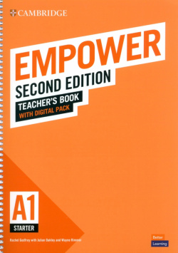 Empower  Starter A1 Second Edition Teachers Book with Digital Pack Cambridge 9781108961745
