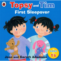 First Sleepover Ladybird 9780241189702 Well known twins Topsy and Tim find fun