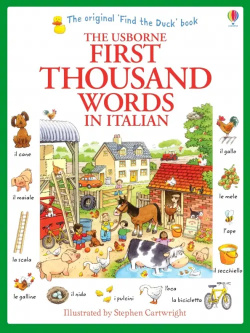 First 1000 Words in Italian Usborne 9781409566144 