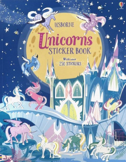 Unicorns Sticker book Usborne 9781474940979 