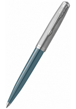 Ручка шариковая автоматическая Teal Blue CT  черная Parker