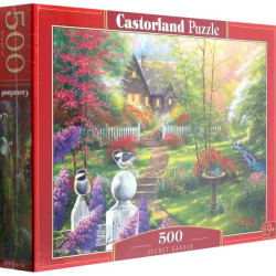 Пазл Таинственный сад  500 элементов Castorland