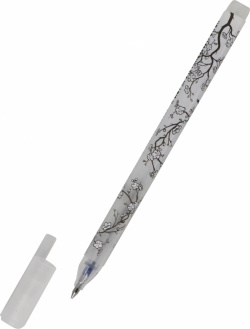 Ручка гелевая UniWrite  Сакура синяя Bruno Visconti