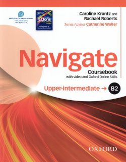 Navigate  B2 Upper intermediate Coursebook with DVD and Oxford Online Skills Program 9780194566759