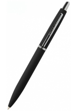 Ручка шариковая автоматическая San Remo  синяя цвет корпуса черный в футляре Bruno Visconti