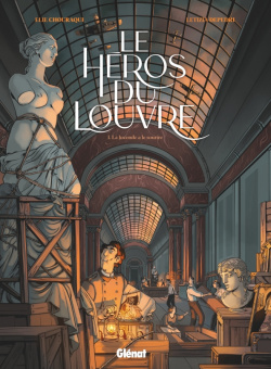 Le Héros du Louvre  Tome 1 La Joconde a sourire Glenat 9782344051313