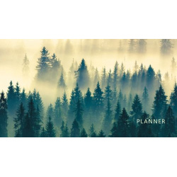 Недатированный карманный планинг "Туманный лес"  64 листа Listoff ПКЛ2266402