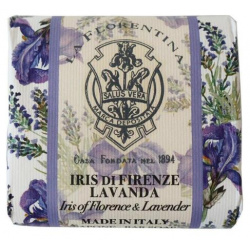 Мыло "Iris of Florence & Lavender / Флорентийский Ирис и Лаванда"  106 г La Florentina