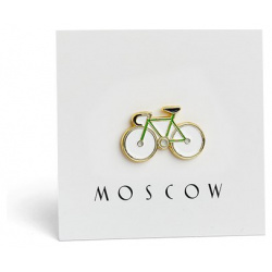 Значок металлический Heart Of Moscow Велосипед 