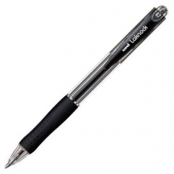 Шариковая ручка Uni SN 100 0 7 мм  черная