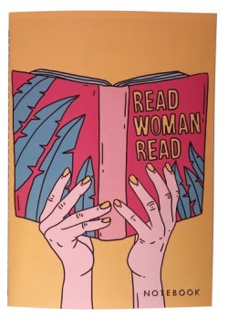 Тетрадь "Read woman" А4  30 листов в клетку Подписные издания