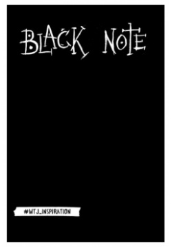 Блокнот "Black Note" А5  90 листов Эксмо Уникальный с черными страницами