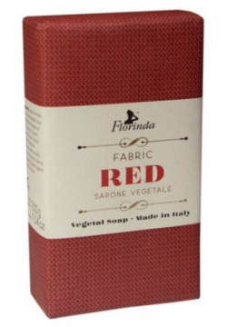 Мыло Florinda "Fabric red / Алая парча" 200 г 