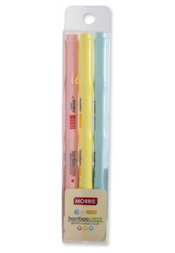 Набор двусторонних маркеров Morris Bamboo Liner  3 цвета