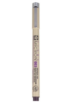 Ручка капиллярная Sakura Pigma Micron 0 15 мм  цвет чернил: черный