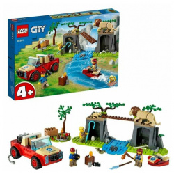 Конструктор LEGO City 60301 Спасательный внедорожник для зверей 