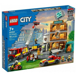 Конструктор LEGO City 60321 Пожарная команда 