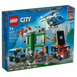 Конструктор LEGO City 60317 Полицейская погоня в банке 