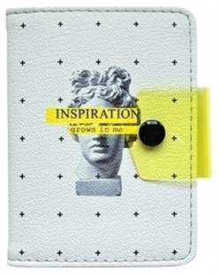 Обложка для проездного билета Be Smart  коллекция Inspiration Аполлон 7 х 10 искусственная кожа