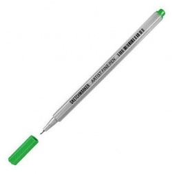 Ручка капиллярная Sketchmarker Artist fine pen  цвет Зеленый