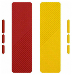Ремешки для чехла Heldro Чехол Uniq Iphone 12/12 Pro  красный/желтый