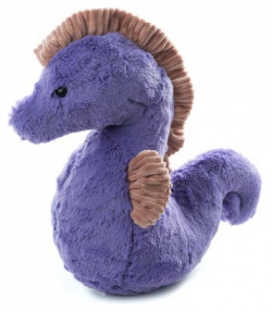 Игрушка мягконабивная Kiddie Art Tallula Морской конёк  фиолетовый 40 см