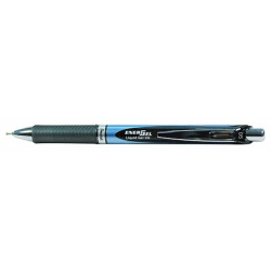Гелевая ручка автоматическая Pentel "Energel" 0 5 мм  черная