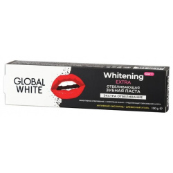 Зубная паста отбеливающая Global White Extra Whitening  100 г