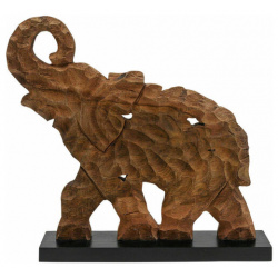 Предмет декоративный Слон  52 х 56 10 см коричневый Kare