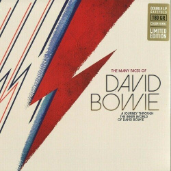 Виниловая пластинка Various Artists  The Many Faces Of David Bowie A Journey Through Inner World (Red Blue) 2LP Music Brokers