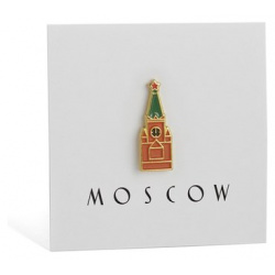 Значок металлический Heart Of Moscow Спасская башня 
