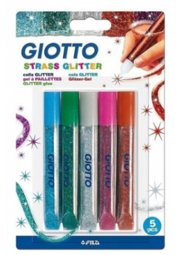 Гель клей для декорирования "Glitter Glue Strass" Giotto 