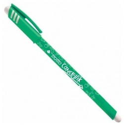 Шариковая стираемая ручка "Tratto Cancellik"  зеленая Fila